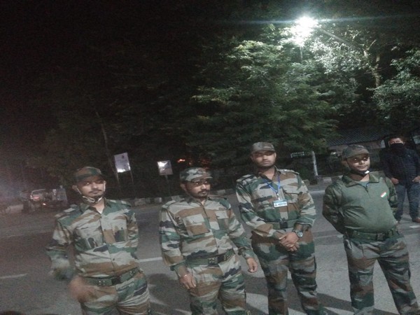 Four of the arrested accused in Guwahati. (Photo/ANI)