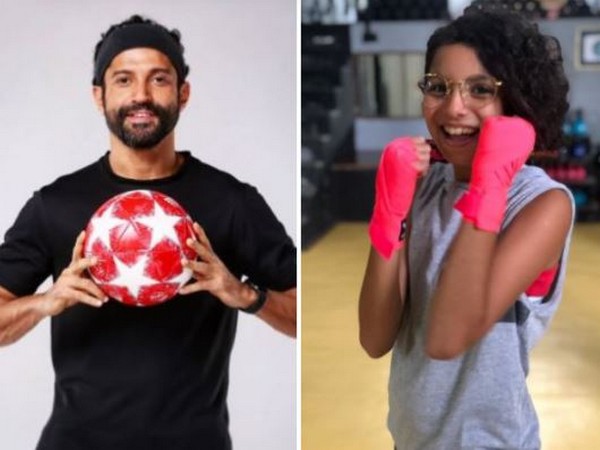 Farhan Akhtar with daughter Akira (Image courtesy: Instagram)