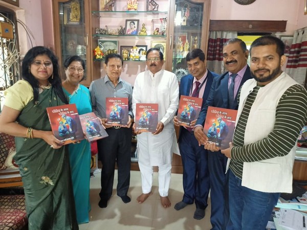 Goa MP Shripad Naik unveils book written by Dr AK Dwivedi