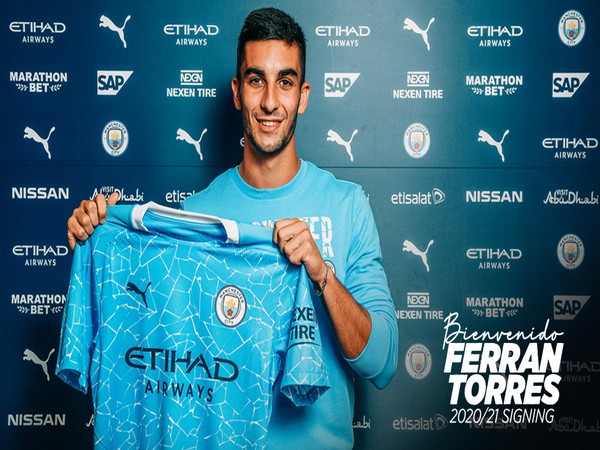 Manchester City striker Ferran Torres. (Photo/Manchester City Twitter)