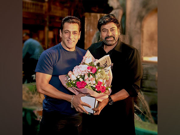 Salman Khan and Chiranjeevi (Image source: Twitter)