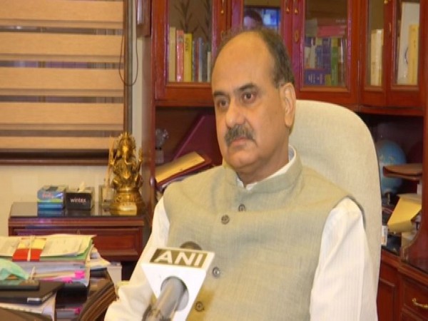 Finance Secretary Ajay Bhushan Pandey speaking to ANI in New Delhi on Sunday. [Photo/ANI]