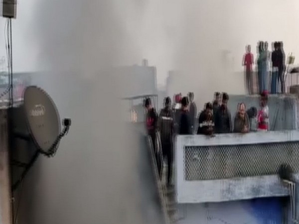 Visual from the site where fire broke out (Photo/ANI)