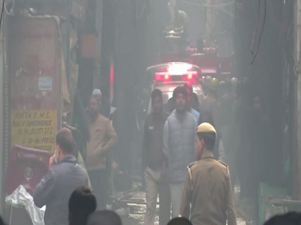 A visual from the site where the fire broke out in New Delhi (File photo)