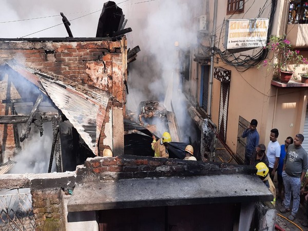 A massive fire had broken out at a toy godown in Siliguri on Wednesday.