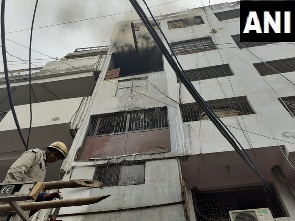 A fire broke out at a factory manufacturing unit in Lawrence Road in Delhi on Tuesday.