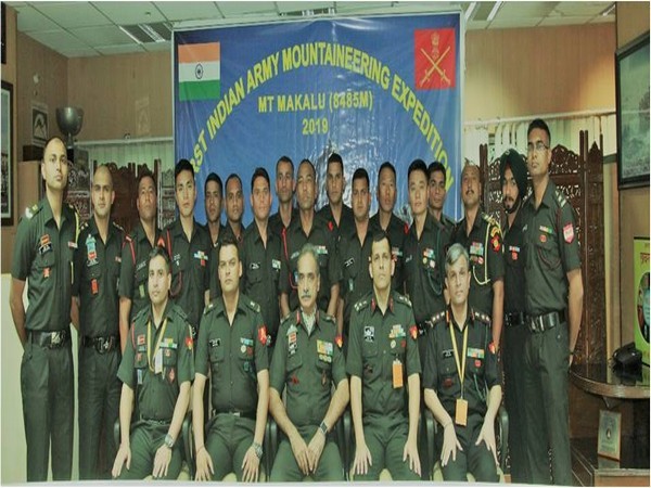 First Indian Army Mountaineering Expedition to Mt Makalu flags off 