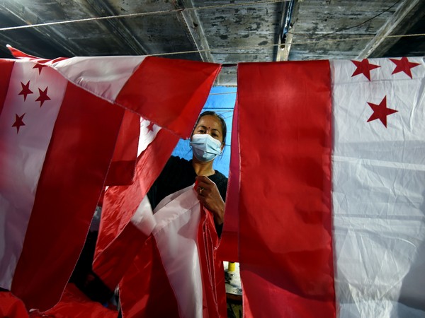 Flag making business on the rise as anti- government demonstration peaks in Nepal