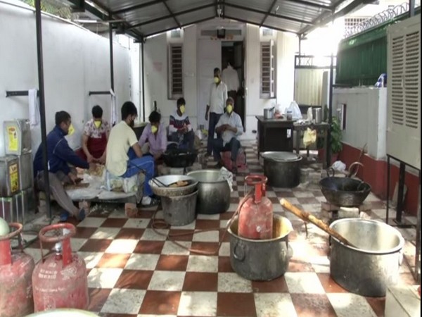 Home Kitchen run by AAP leader Sanjay Singh's wife Anita Singh. Photo/ANI