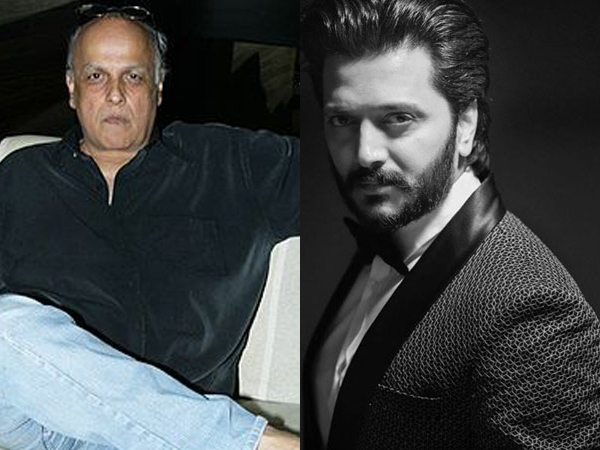 Mahesh Bhatt and Riteish Deshmukh [File Images]