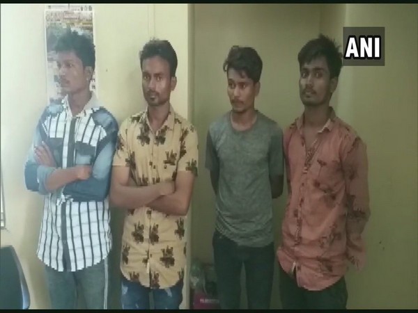 The four accused arrested in murder case. (Photo/ANI)