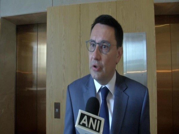 French ambassador to India, Alexandre Ziegler speaking to ANI