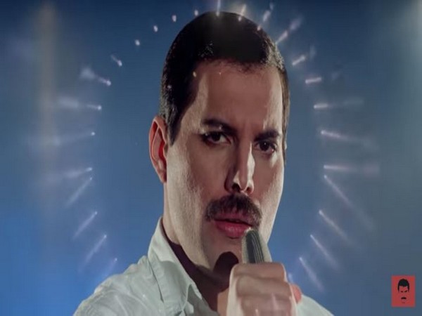 A still from the song titled 'Time Waits for No One' featuring Freddie Mercury