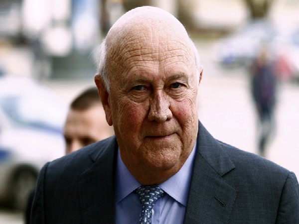 Former South African President Frederik Willem de Klerk. (Photo Credit - Reuters)