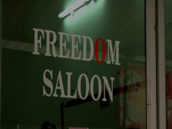 Freedom salon in Coimbatore, Tamil Nadu. Photo/ANI