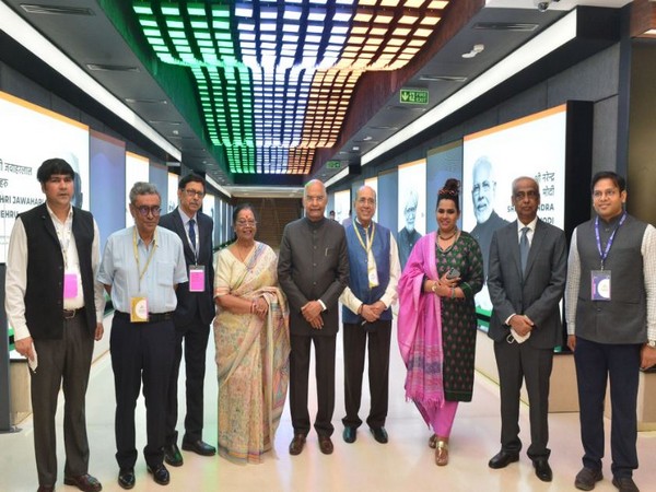 President Kovind visits Pradhanmantri Sangrahalaya (Photo credit: Twitter@rashtrapatibhvn)