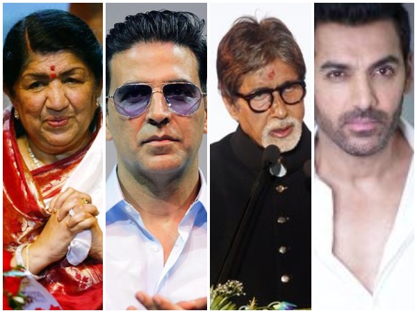 B-town celebs on Friday paid tribute to the brave hearts who lost their lives in the line of duty in Pulwama terror attack.