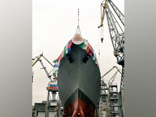 Indian Navy's stealth frigate Tushil launched in Kaliningrad, Russia