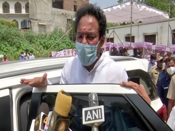 Union Minister G Kishan Reddy at launch of ITI model intitutes in Hyderabad today. (Photo/ANI)