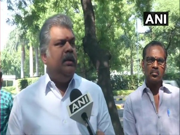 Trinamool Congress Chief GK Vasan speaks to ANI in New Delhi on Wednesday [Photo/ANI]
