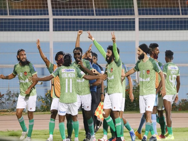 Gokulam Kerala FC players (Photo/ I-League Twitter)