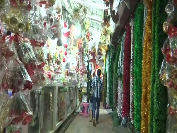Festive spirit ahead of Christmas in Goa. Photo/ANI
