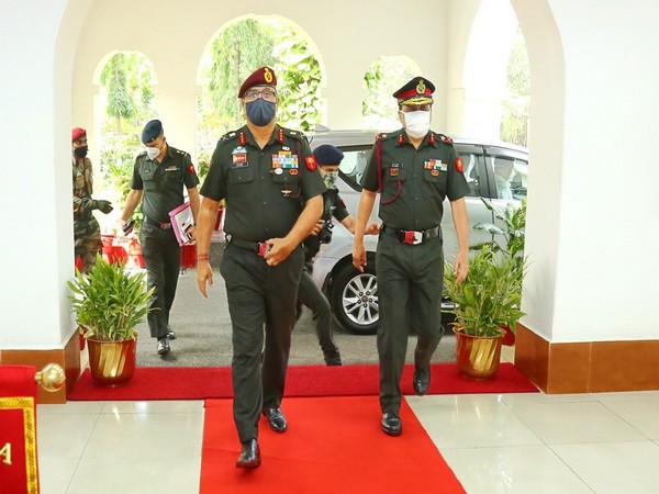 GOC Dakshin Bharat Area visiting Secunderabad Army Cantonment on Saturday. 