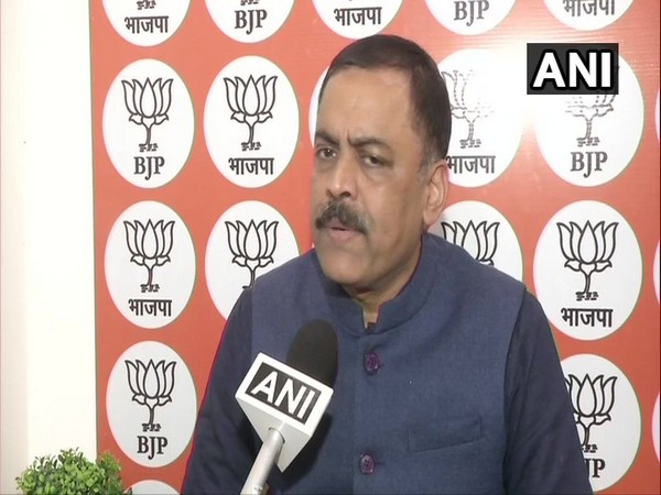 BJP MP GVL Narasimha Rao speaking to ANI in New Delhi on Tuesday. Photo/ANI