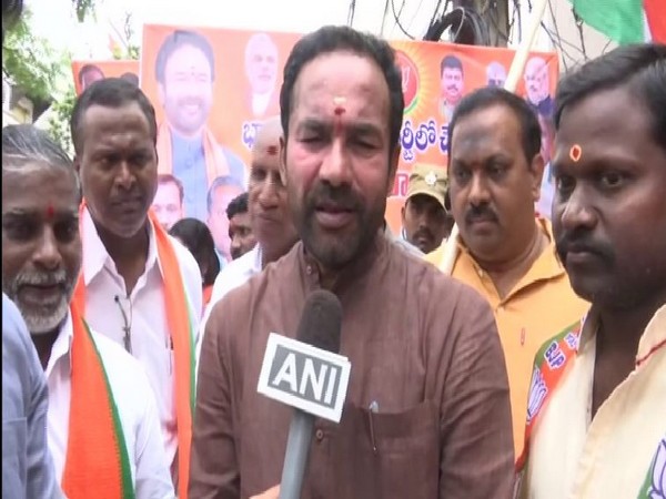 G Kishan Reddy at the Secunderabad Parliament Constituency