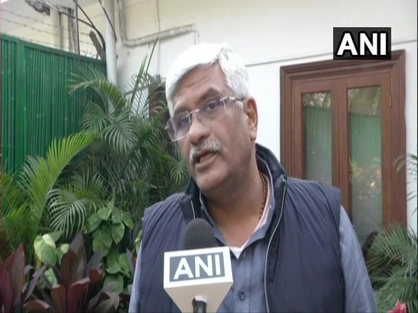 Union Minister Gajendra Singh Shekhawat speaking to reporters on Saturday in Delhi. Photo/ANI