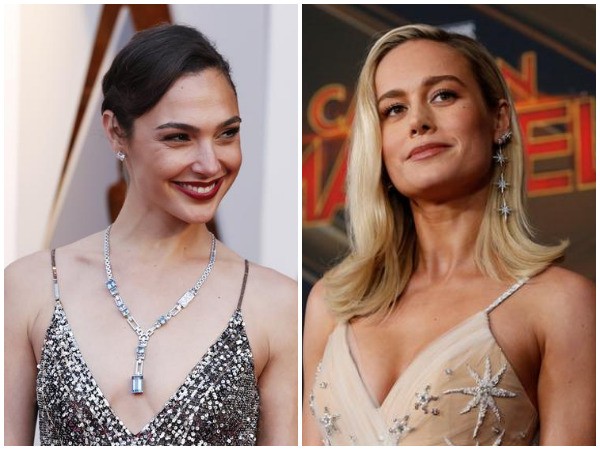 Gal Gadot and Brie Larson