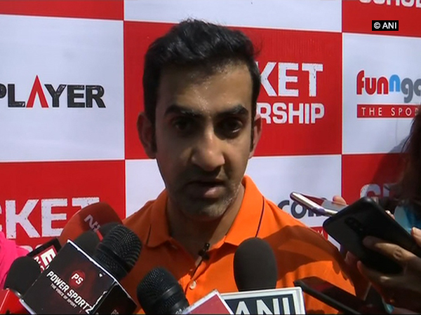 India's former cricketer Gautam Gambhir (ANI Picture)