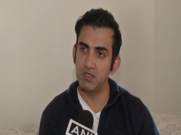 BJP lawmaker Gautam Gambhir while speaking to ANI in New Delhi on Saturday. (Photo/ANI)