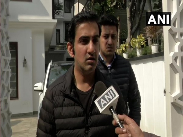 BJP MP Gautam Gambhir (File photo)