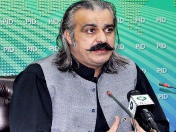 Pakistan Minister for for Kashmir Affairs and Gilgit Baltistan Ali Amin Gandapur (Photo Source: Pakistan Information Ministry Twitter)