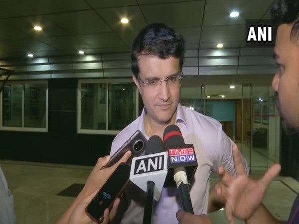 BCCI president Sourav Ganguly