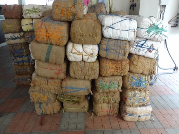 The narcotic drug seized by DRI Hyderabad Zonal Unit on Saturday