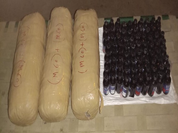 seized contraband Photo/ANI