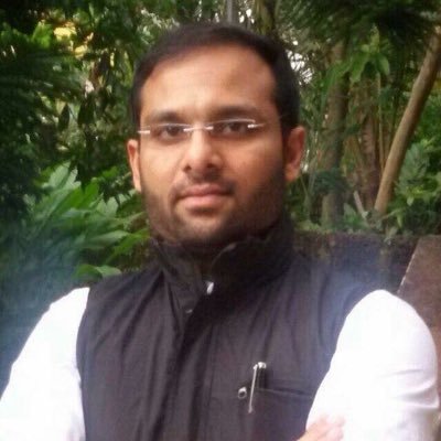 Goa Pradesh Congress Committee chief spokesperson Sunil Kawthankar. (Pic credit: His Twitter account)