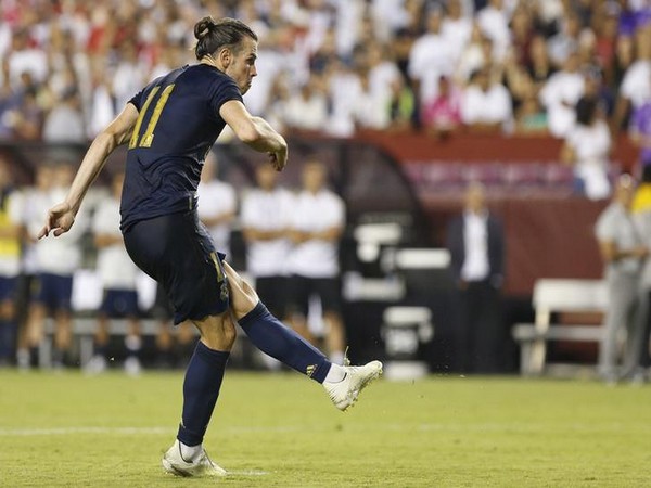 Real Madrid's striker Gareth Bale 