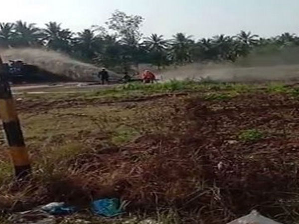 Visual from the spot