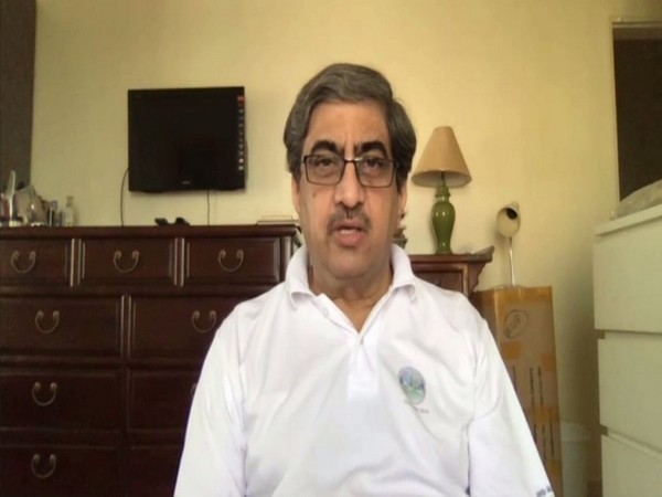 Former Indian Ambassador to China Gautam Bambawale speaking to ANI on Wednesday. Photo/ANI