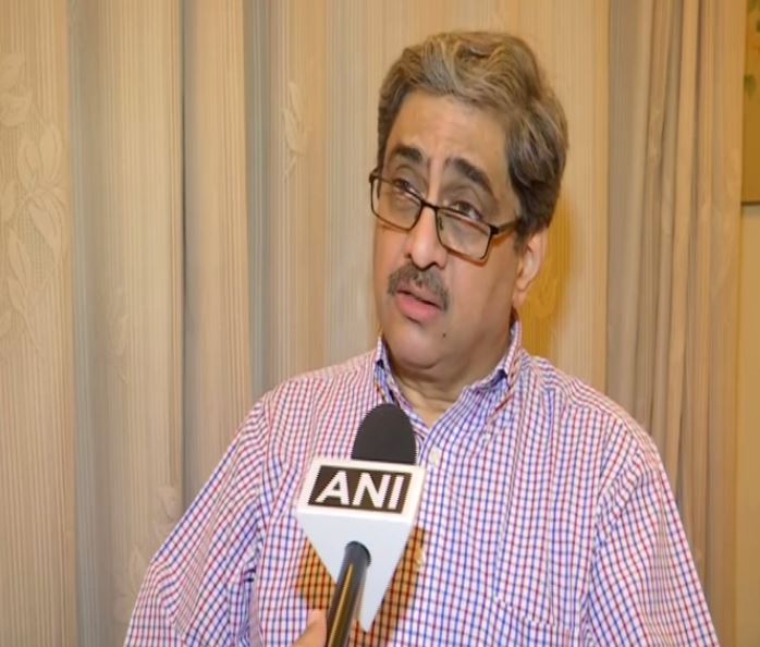 Former Indian High Commissioner to Pakistan, Gautam Bambawale in conversation with ANI on Wednesday. Photo/ANI