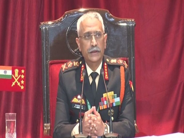 Army chief General Manoj Mukund Naravane [Photo/ANI]