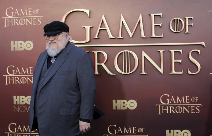 George R.R. Martin at the season premiere of HBO's ‘Game of Thrones’