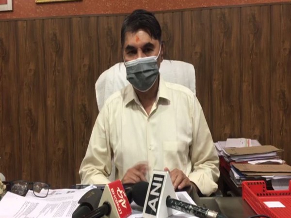 Dr Bhavtosh Shankhdhar, the Chief Medical Officer (photo/ANI)