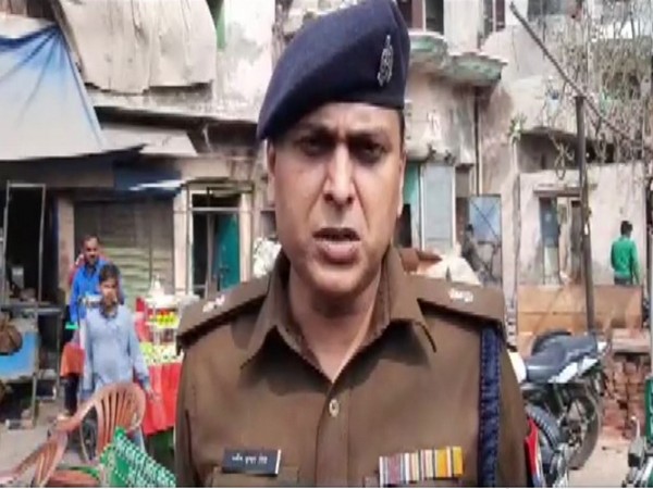 SP City, Ghaziabad, Manish Mishra speaking to ANI on Friday. Photo/ANI