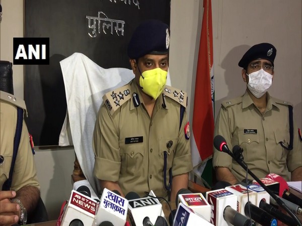 SSP Ghaziabad, Amit Pathak on Tuesday. (Photo/ANI)