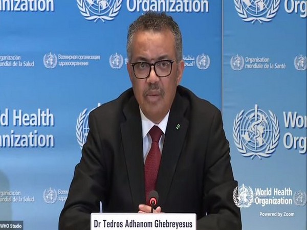 WHO Director-General Dr Tedros Adhanom Ghebreyesus