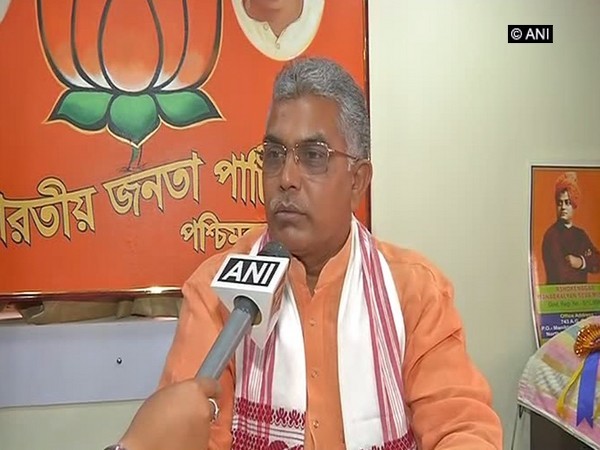 File picture of BJP state president Dilip Ghosh